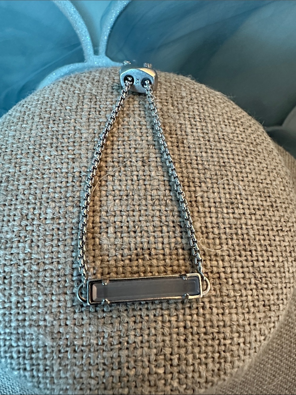 Kendra Scott Slider Bar Bracelet in Silver